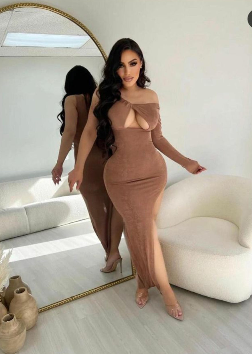 Nude dress