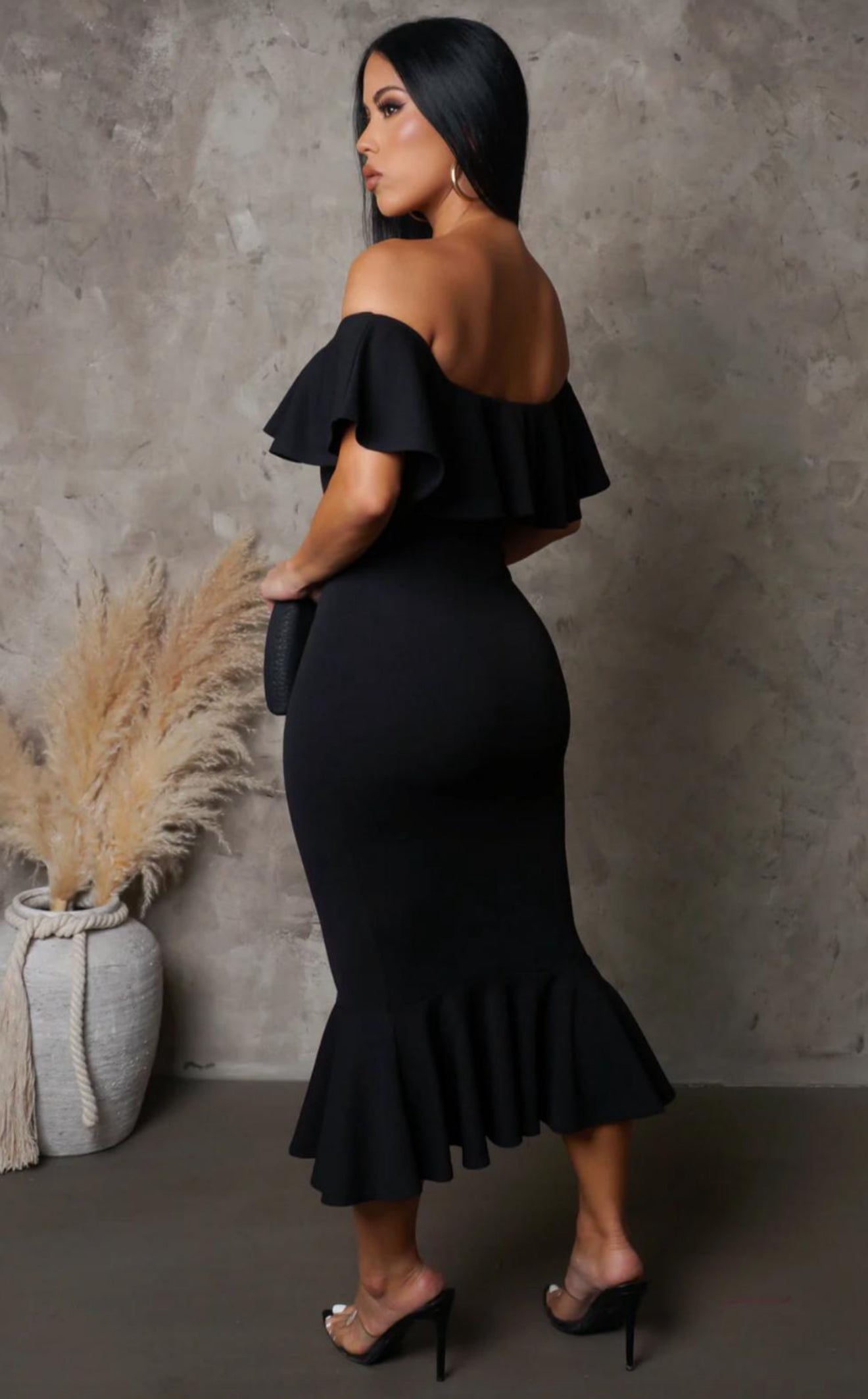 Liz Grad dress - Black