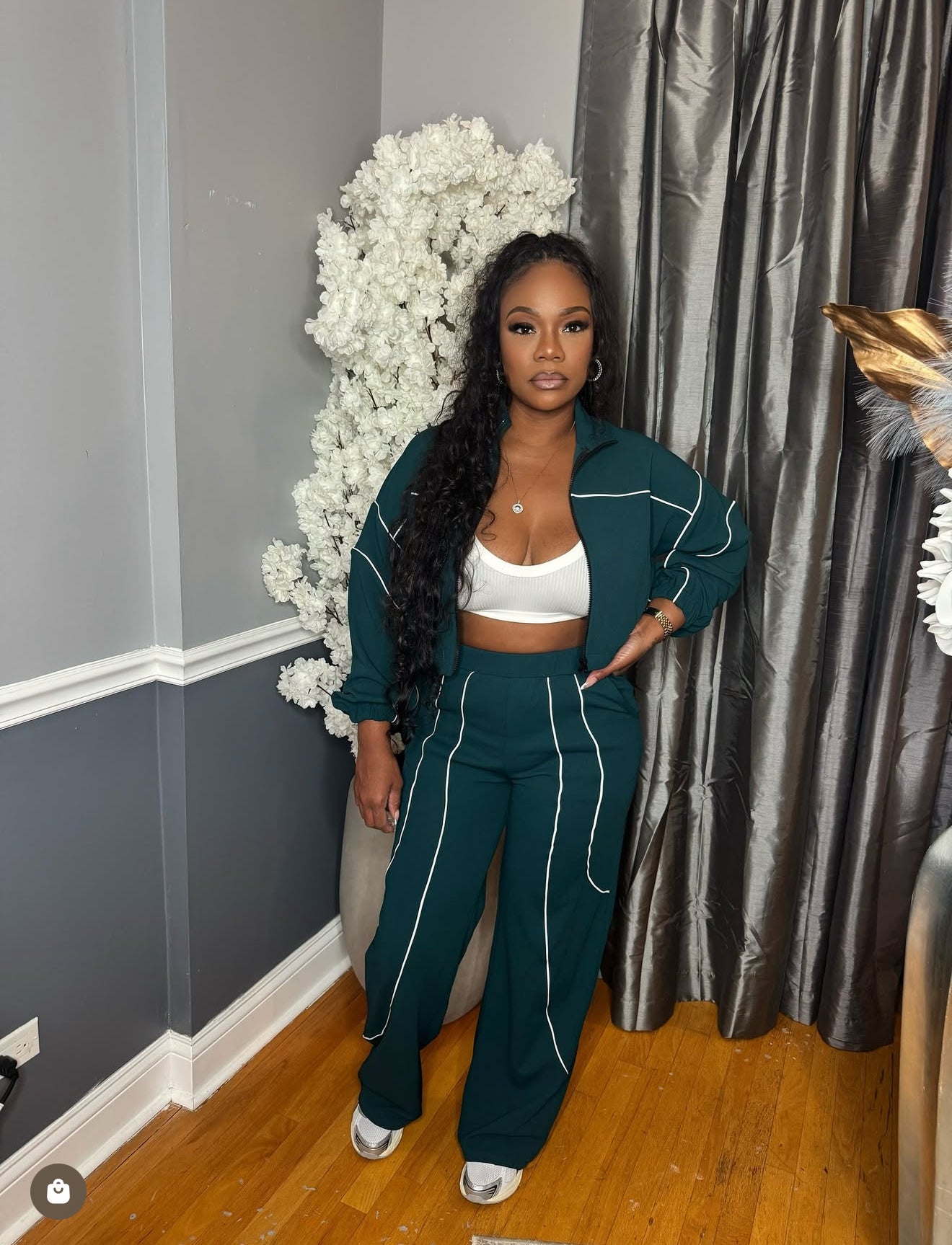 Anecia pants set