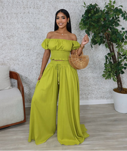 1 ALinen Pants Set