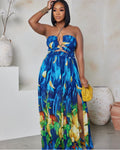 Blue Maxi dress