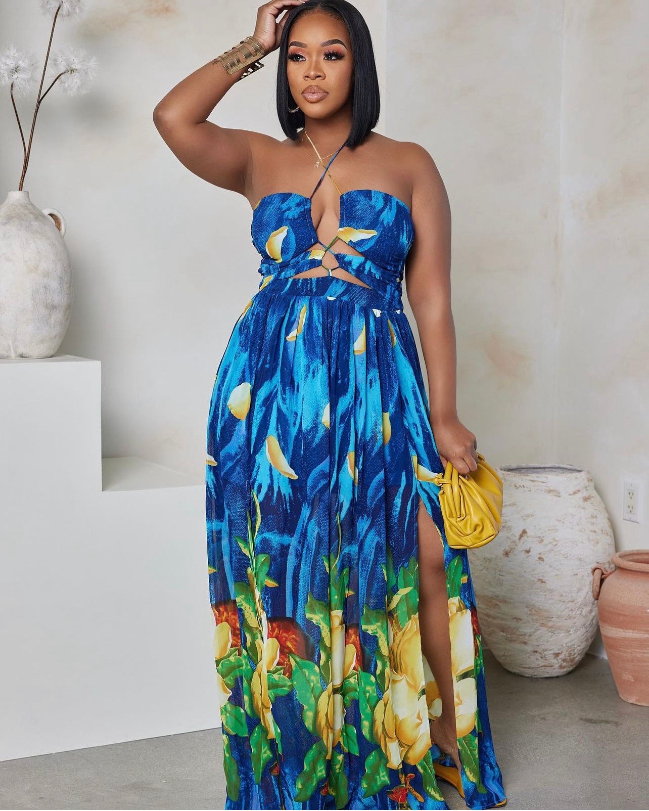 Blue Maxi dress