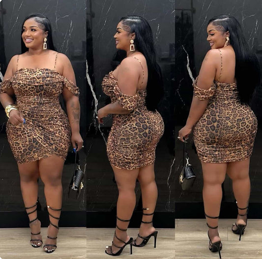 Camilla Cheatah dress