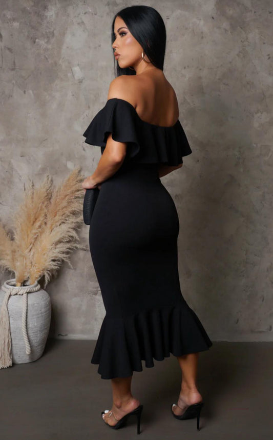 Liz Grad dress - Black