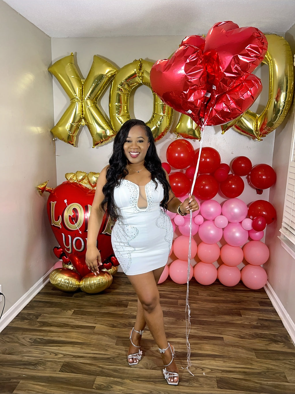 White val dress