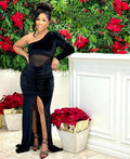 It’s giving sexy black dress