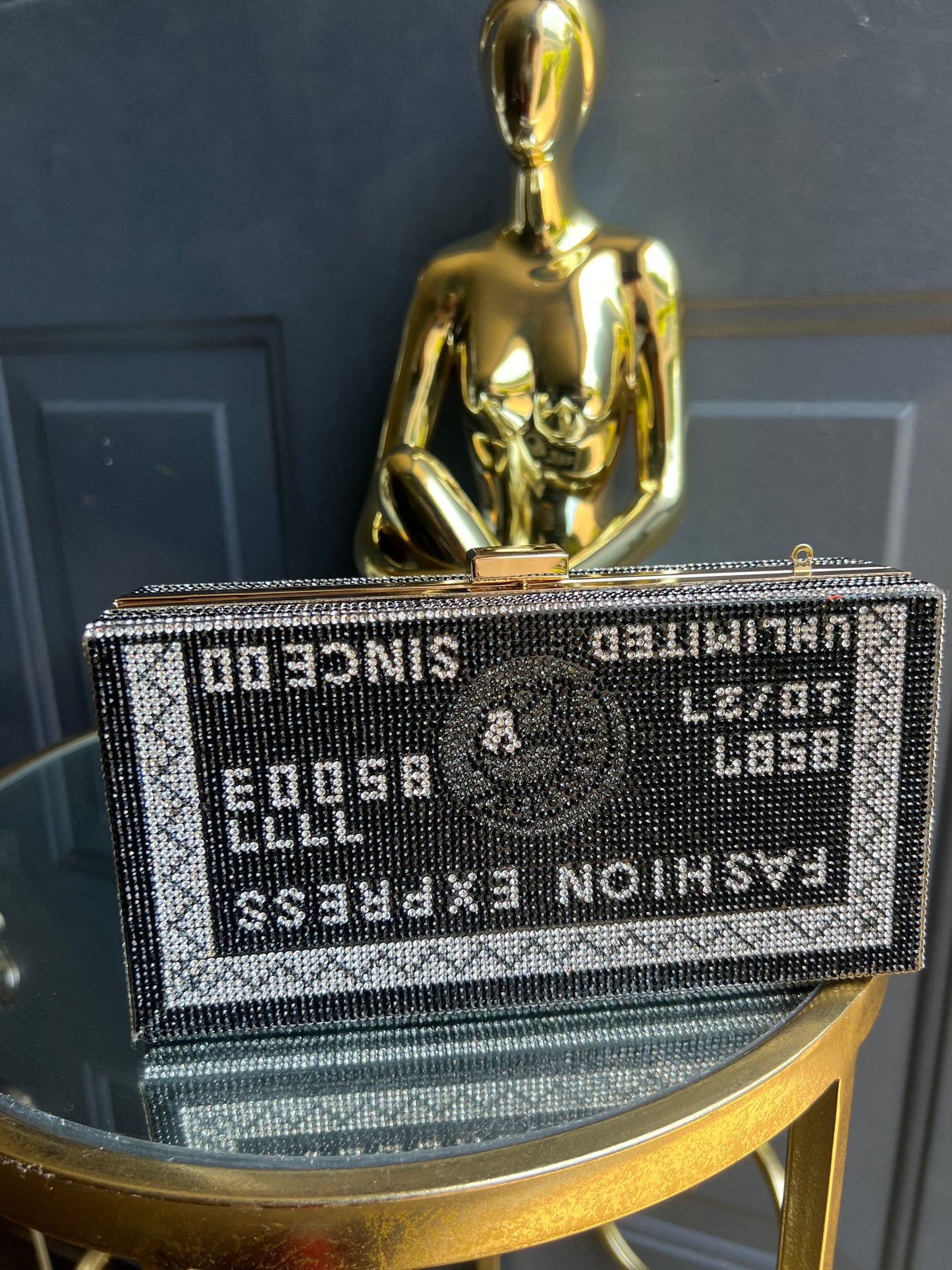 Black and Silver bag