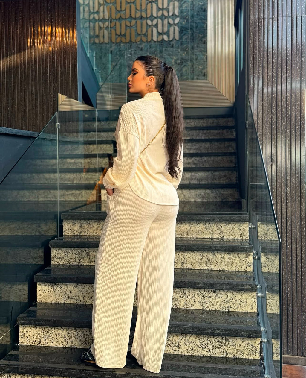 2 pieces pants set