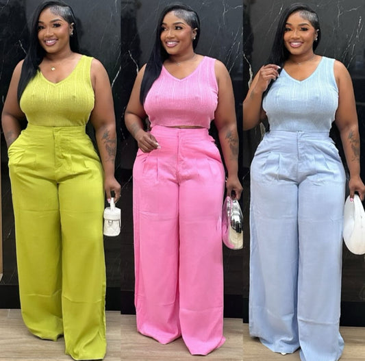 2 pieces lien set - Green