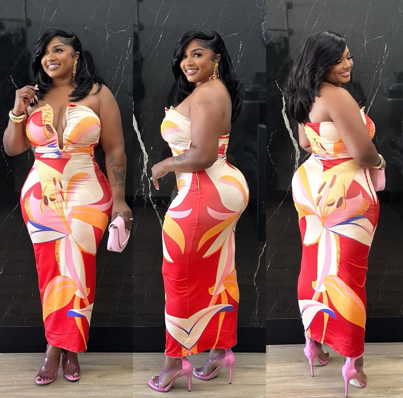 Callisha Grad dress