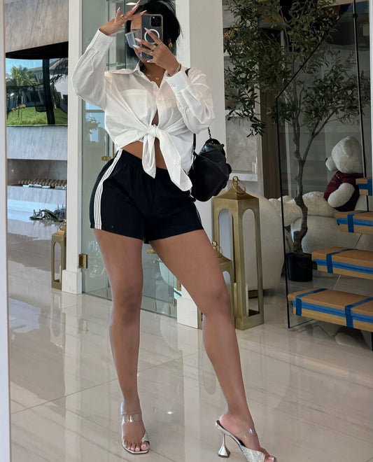 Stripe a side shorts