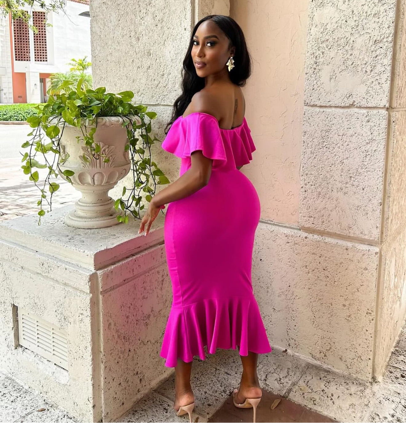 Liz Grad dress