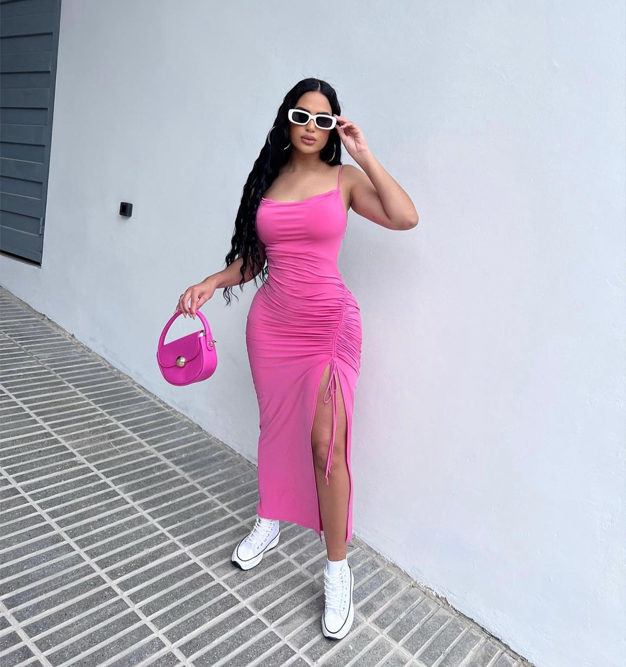 Pink dress
