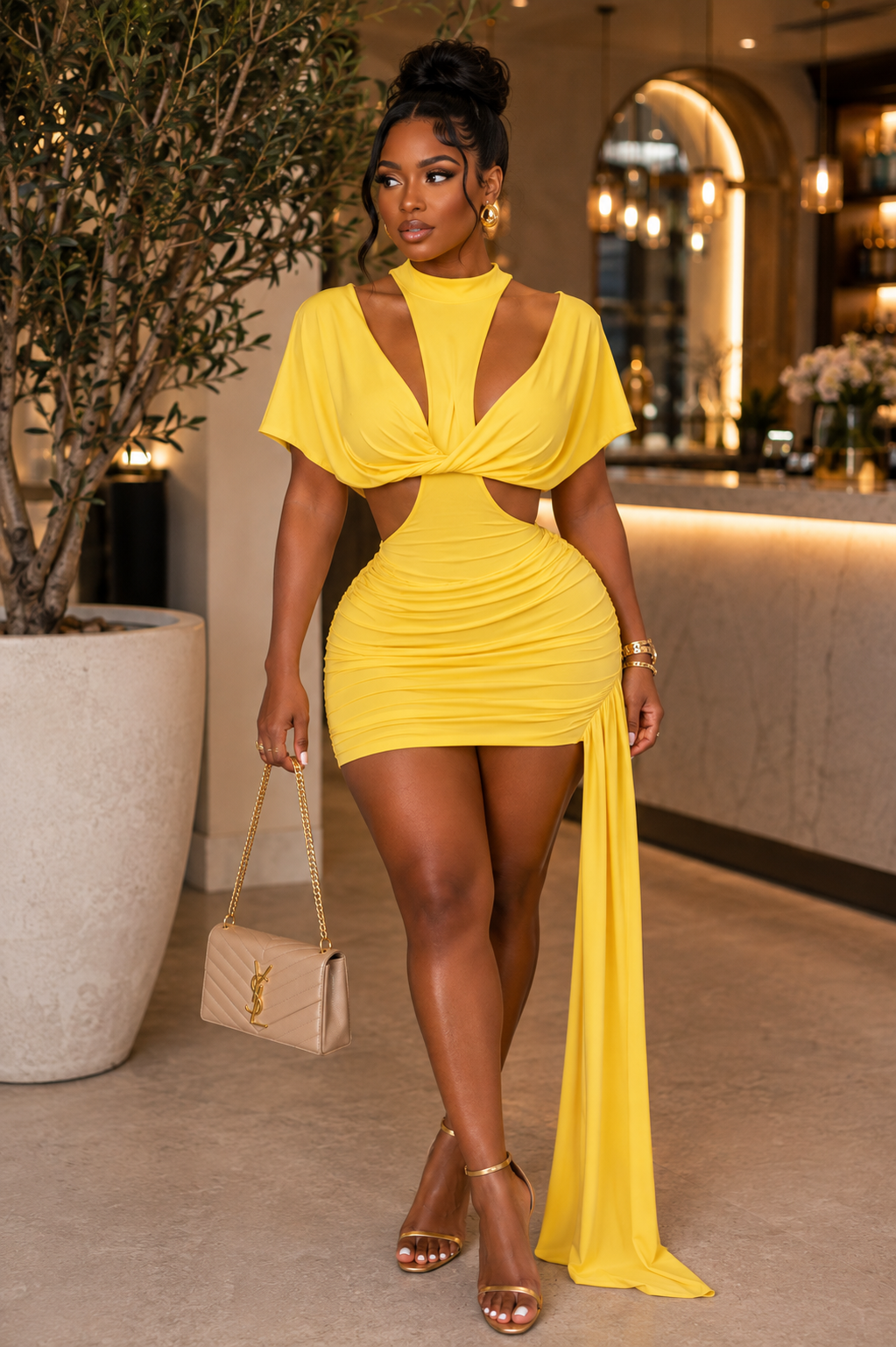 Twist & Tease dress