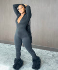 Black and Pink Bodysuit