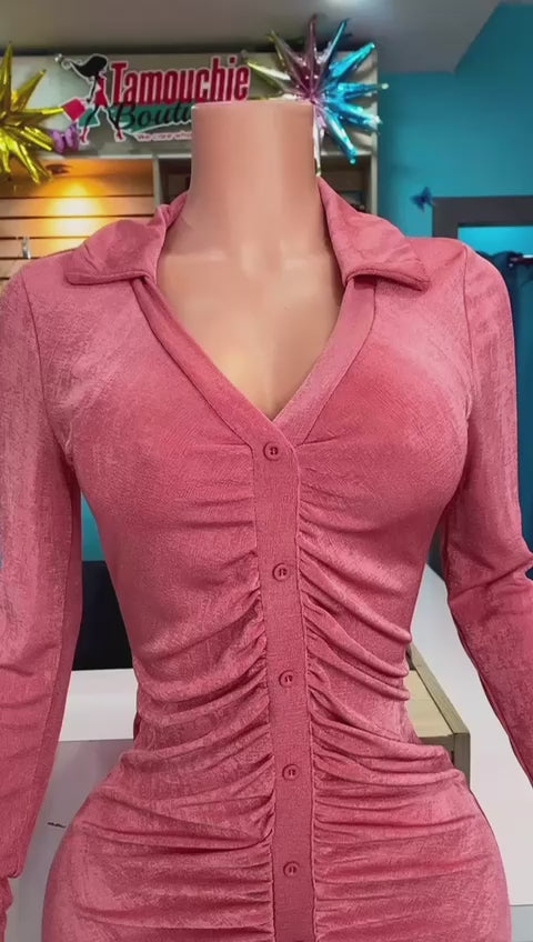 Nessa dress ( Pink color )